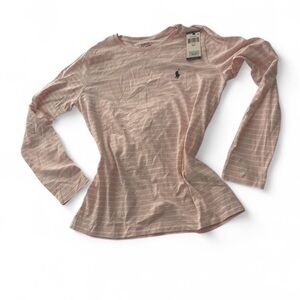 Ralph Lauren Light Pink Long Sleeve Top